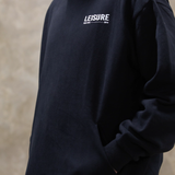 Leisure Block Black Hoodie