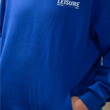 Leisure Block Blue Hoodie