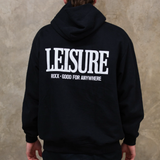 Leisure Established Black Hoodie