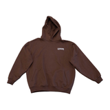 Leisure Block Brown Hoodie